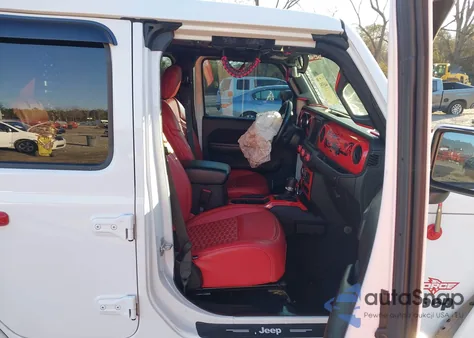 2021 Jeep Wrangler Unlimited Sport S 4X4 z USA, uszkodzony, nr VIN 1C4HJXDN3MW766208